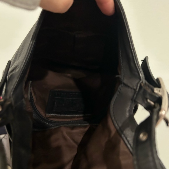 Vintage All leather Coach Crossbody / Shoulder / Flap Bag - Picture 7 of 7